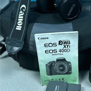 Canon EOS Rebel XTi Digital Camera - Black